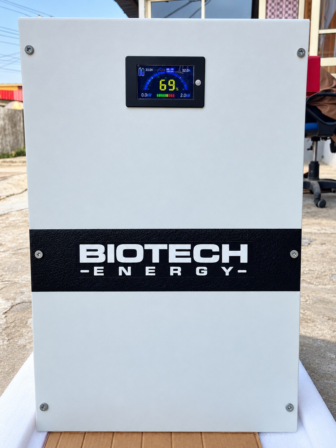 BIOTECH lithium battery cabinet ready for installation