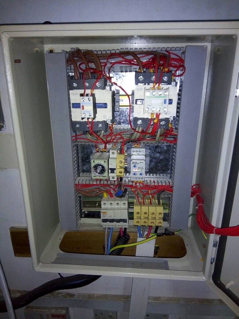 Control panel wiring